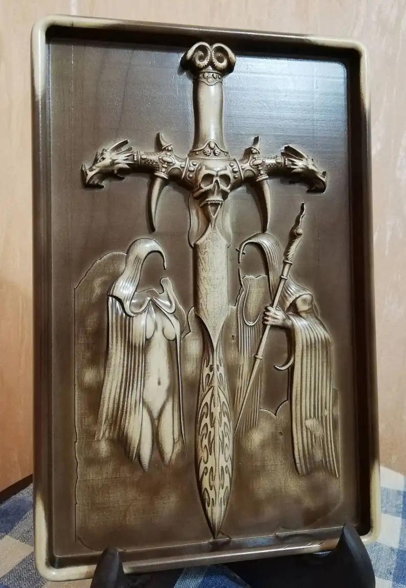 wood carving