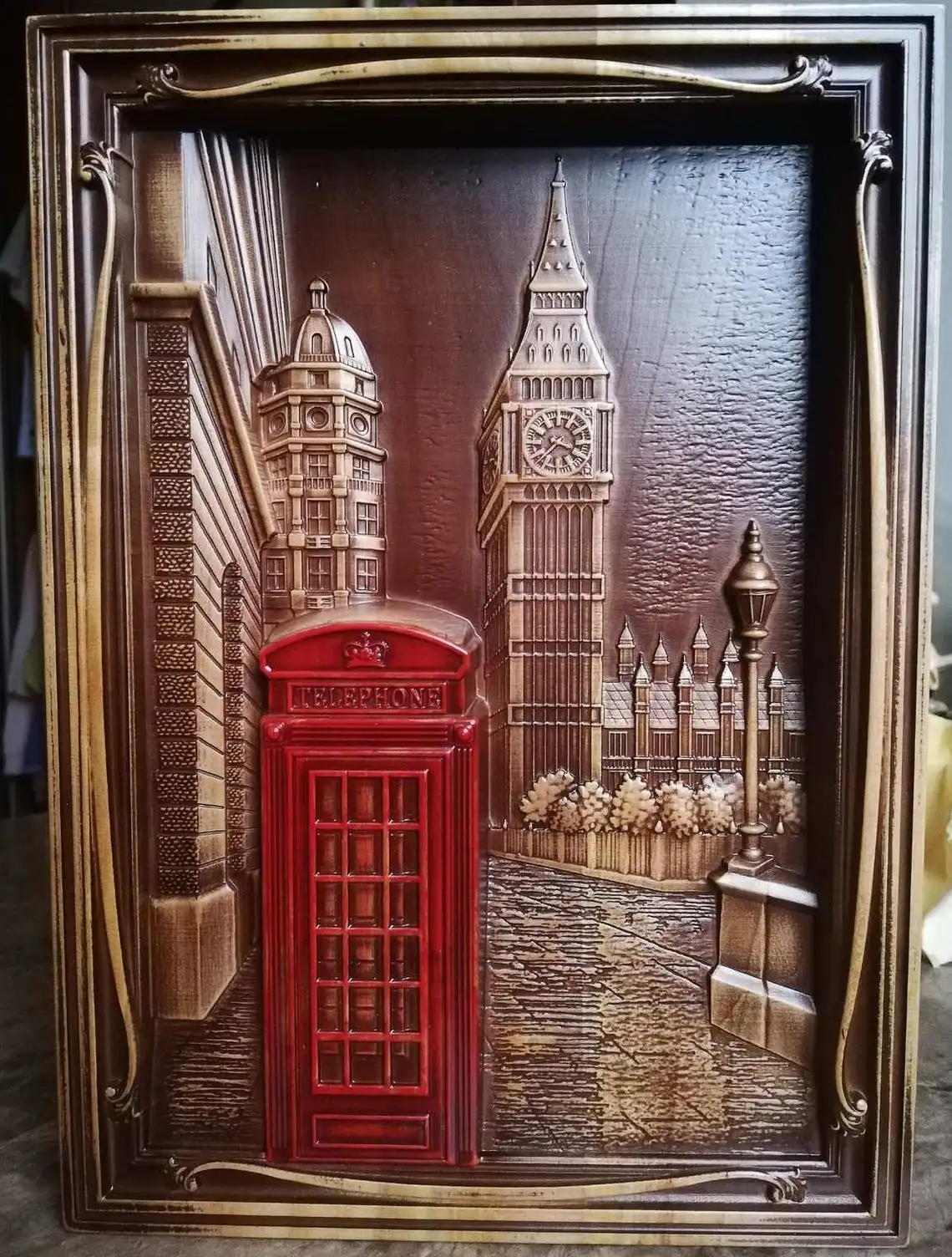 STL-model wood carving